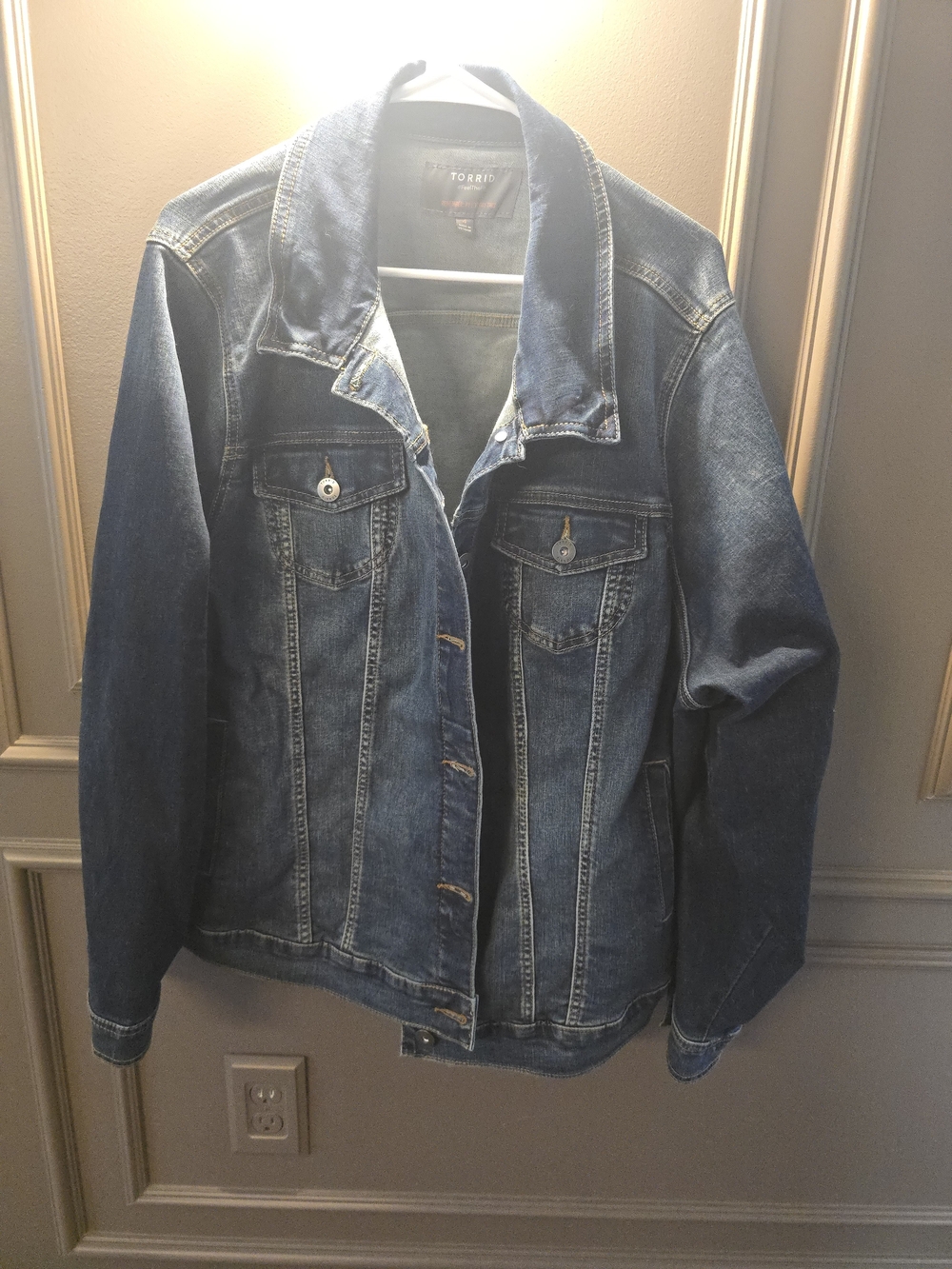torrid Indigo Blue Denim Trucker Jacket